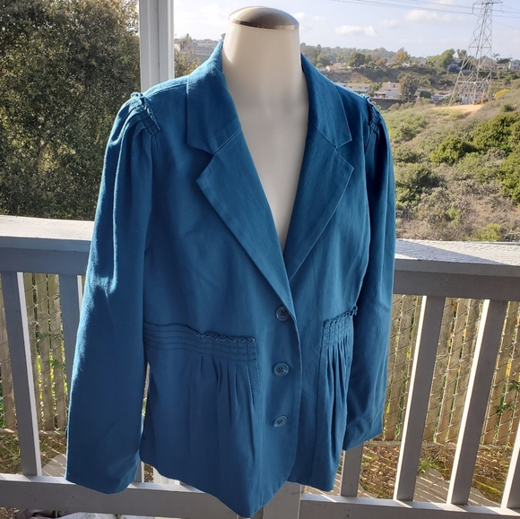 Cute Turquoise Jacket - Picture 2 of 13